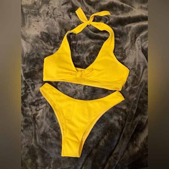 Swimwear Zaful Es Fiable Zaful Women Ribbed Bikini With Elastic